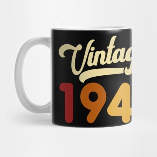 1947 Vintage Gift 73rd Birthday Retro Style Mug